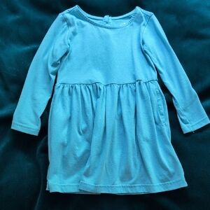 Primary 2T Light Blue Perfect Pocket Dress